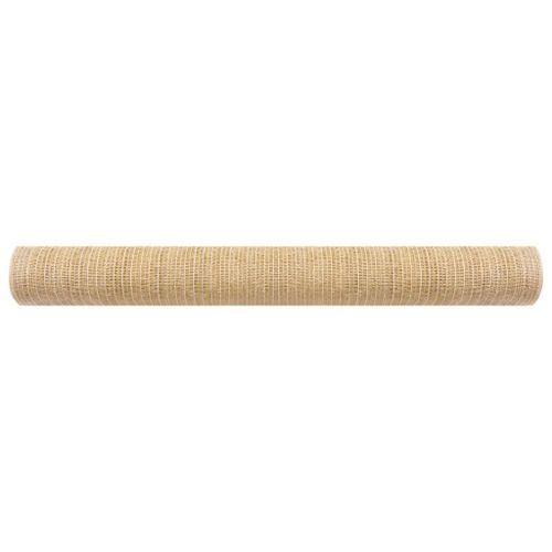 Filet brise-vue Beige 1,2x10 m PEHD 75 g/m² - Photo n°3; ?>