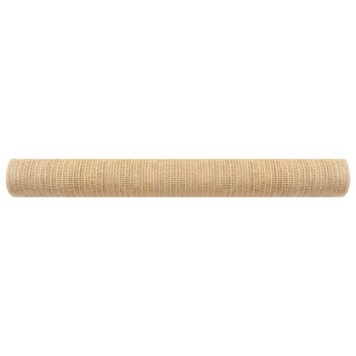 Filet brise-vue Beige 1,5x50 m PEHD 150 g/m² - Photo n°3; ?>