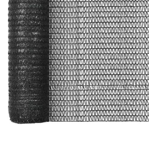 Filet de protection agricole PEHD 2 x 100 m Noir - Photo n°3; ?>