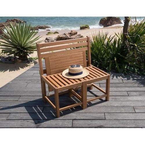 FINLANDEK - Banc Convertible Avec Plateau En Eucalyptus - RAUHA 8 FINLANDEK - Banc convertible avec plateau en eucalyptus - RAUHA - Photo n°2; ?>