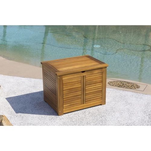 FINLANDEK Coffre de rangement de jardin - En bois d'acacia naturel - Photo n°2; ?>