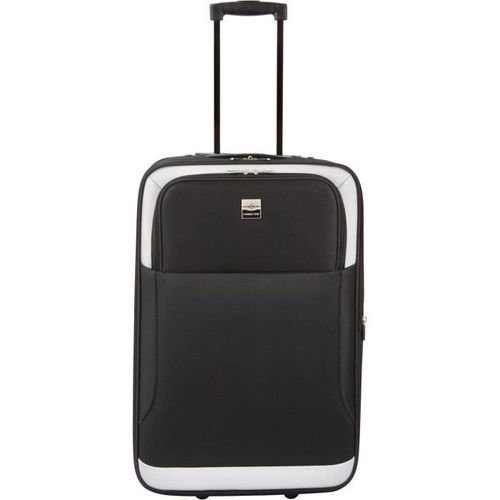 FRANCE BAG - Set de 3 valises extensibles 2 roues - Noir - Photo n°2; ?>