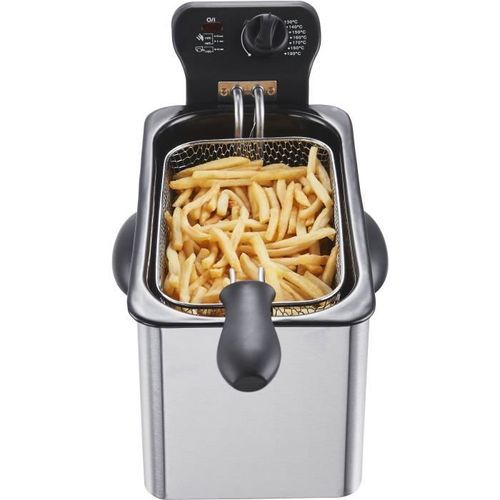 Friteuse 3 L CONTINENTAL EDISON CERFR3IN2 - 2000W - Inox - Photo n°3; ?>