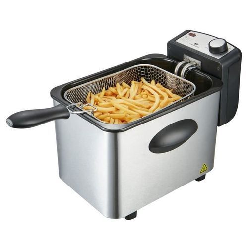 Friteuse 4 Litres CONTINENTAL EDISON CEFR4IX3 - 2000W - Photo n°2; ?>