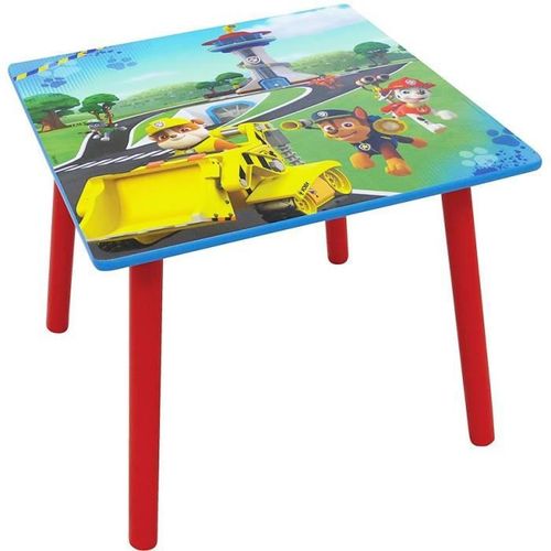 Fun House Pat Patrouille table carree + tabouret pour enfant - Photo n°2; ?>