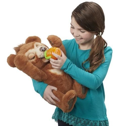 FurReal Friends - Peluche Interactive Cubby, l'Ours Curieux - Photo n°3; ?>