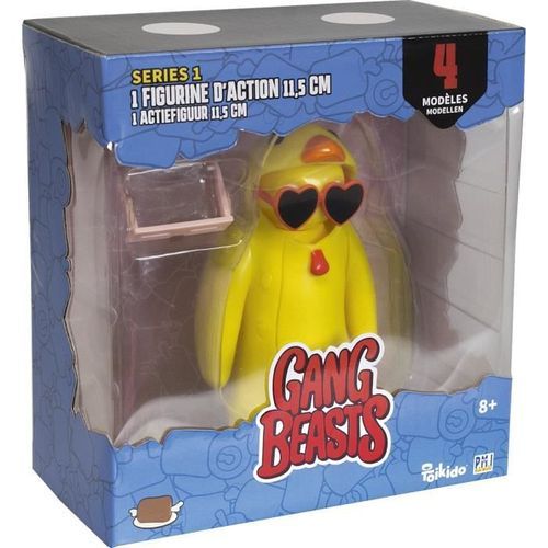 Gang Beasts - 1 Figurine Articulée de 11,5 cm - Lot #4 - Figurines de Collection - Jeux Vidéos - Lansay - Photo n°2; ?>