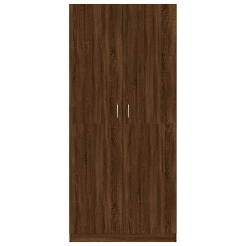 Garde-robe Chêne marron 90x52x200 cm Bois d'ingénierie - Photo n°3; ?>