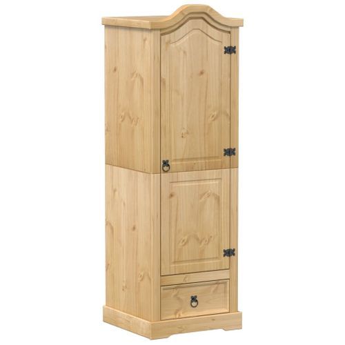 Garde-robe Corona 55x52x170 cm bois de pin massif - Photo n°2; ?>