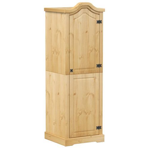 Garde-robe Corona 55x52x170 cm bois de pin massif - Photo n°2; ?>