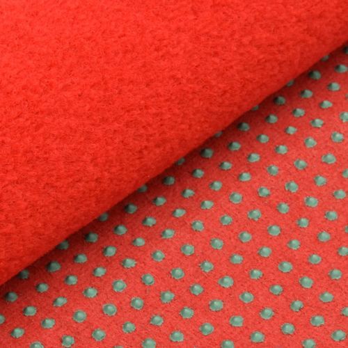 Gazon artificiel avec picots 3x1 m Rouge - Photo n°3; ?>