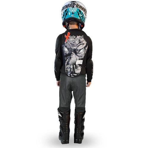 Gilet de protection enfant pour moto et quad noir Xtm factory - Photo n°2; ?>