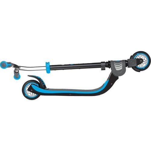 GLOBBER Trottinette Flow 125 Foldable - Enfant garçon - Noir et bleu ciel - Photo n°3; ?>