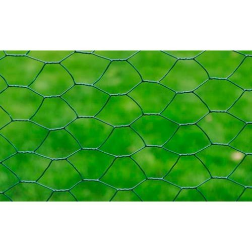 Grillage Acier galvanisé et revêtement en PVC 25x0,5 m Vert - Photo n°3; ?>