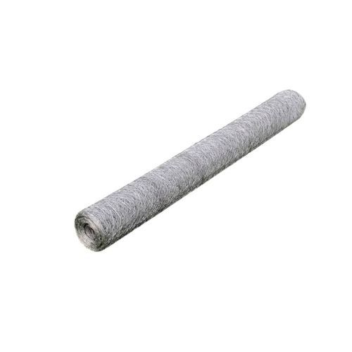 Grillage pour volière Acier galvanisé 25 x 0,5 m Argenté - Photo n°2; ?>