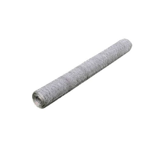 Grillage pour volière Acier galvanisé 25 x 0,5 m Argenté - Photo n°2; ?>