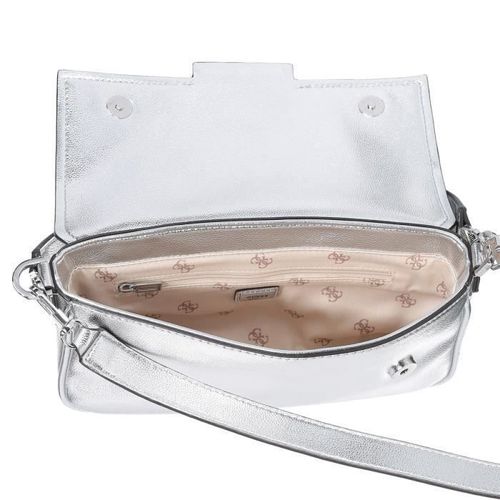 GUESS Sac a Main Argent Femme - Photo n°3; ?>