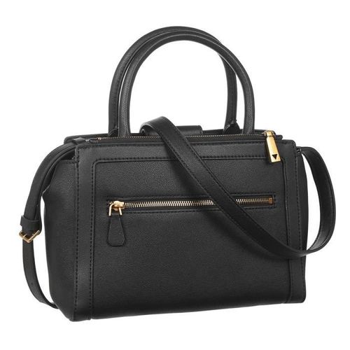 GUESS Sac a Main Bling Society Satchel Noir Femme - Photo n°2; ?>