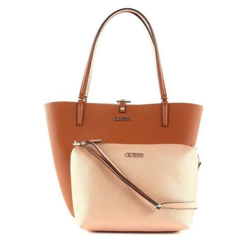 GUESS - sac a main femme - cognac / - rose gold - Photo n°2; ?>