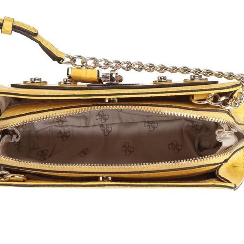 GUESS Sac a Main Jaune Femme - Photo n°3; ?>