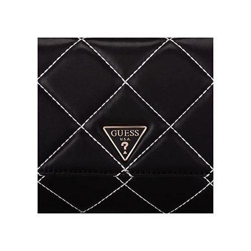 GUESS Sac femme Cessily Backpack Noir - Photo n°3; ?>