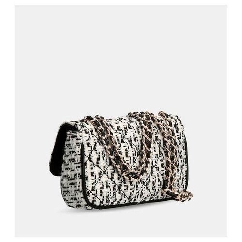 GUESS Sac femme Cessily convertible Noir / blanc - Photo n°2; ?>