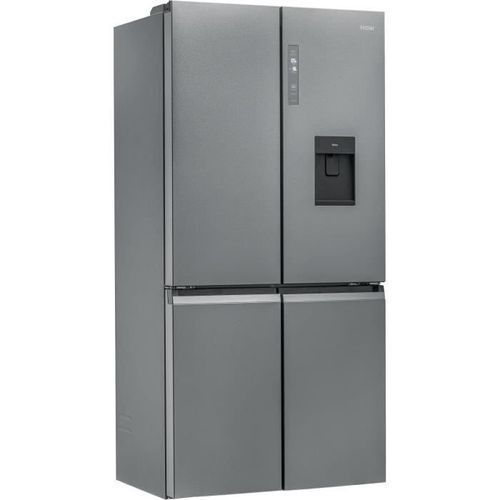 HAIER HTF-520WP7 - Réfrigérateur américain 493L (343+150L) - Froid ventilé - L90,5x H190cm - Silver - Photo n°2; ?>