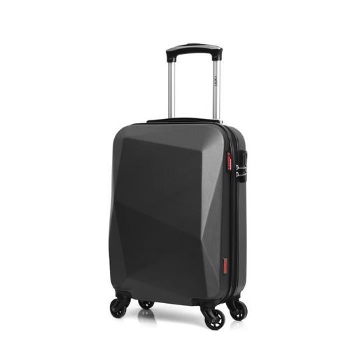 HERO - Lot Valise Cabine Noir 45x33x20 cm + Sac de Voyage Rouge et Noir - Photo n°2; ?>