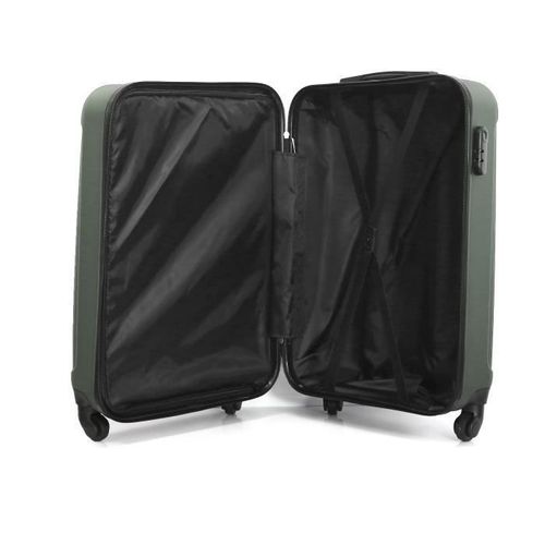 HERO Set de 4 Valises fogo-c Kaki - Photo n°3; ?>