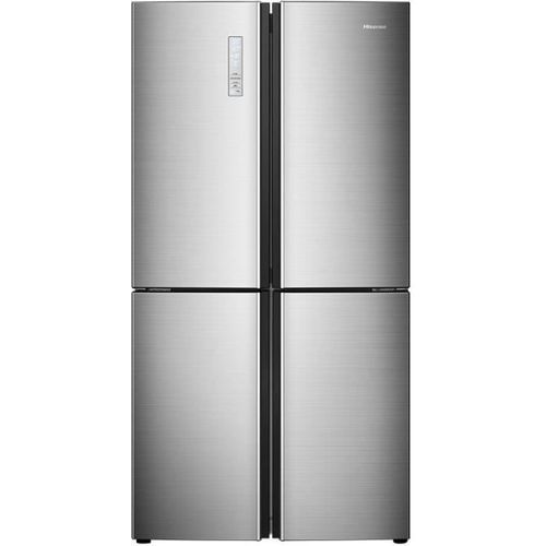 HISENSE RQ689N4AC1 - Réfrigérateur multi-portes - 556L (362L+194L) - froid ventilé total - A+ - L91x H181 - métal brillant - Photo n°3; ?>