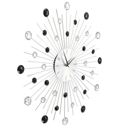 Horloge murale avec mouvement à quartz Design moderne 50 cm 2 - Photo n°3; ?>