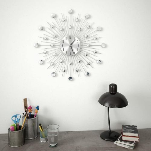 Horloge murale avec mouvement à quartz Design moderne 50 cm 3 - Photo n°2; ?>