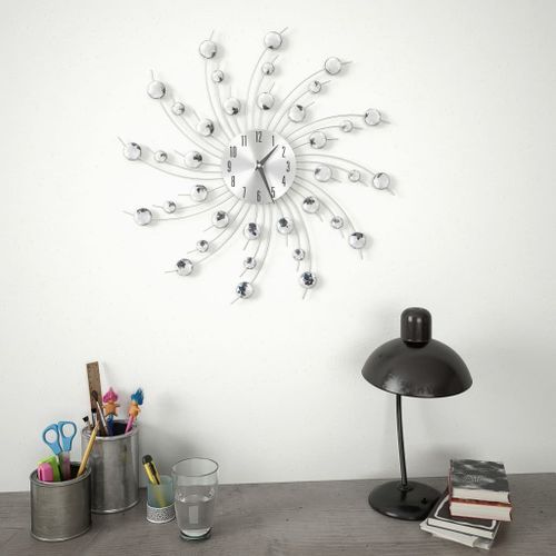 Horloge murale avec mouvement à quartz Design moderne 50 cm - Photo n°2; ?>