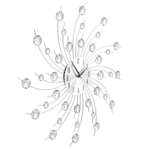 Horloge murale avec mouvement à quartz Design moderne 50 cm - Photo n°3; ?>