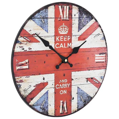 Horloge murale vintage Royaume-Uni 30 cm - Photo n°3; ?>