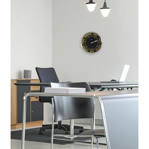 Horloge ORIUM Contraste Hebdo - Ø30 cm - Repere temporelle de la semaine - Quartz avec mouvement spécifique 7 jours - Photo n°2; ?>