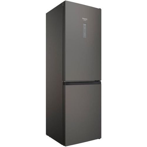 HOTPOINT HAFC8T032SK - Réfrigérateur congélateur bas 335 L(231L + 104L) - Total No Frost - L59,6cm x H191,2cm - Black Inox - Photo n°3; ?>