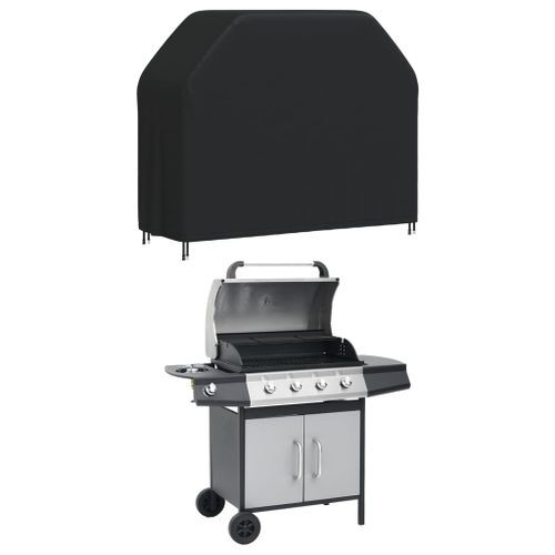 Housse de barbecue 140x58x106 cm noir oxford 420D - Photo n°2; ?>