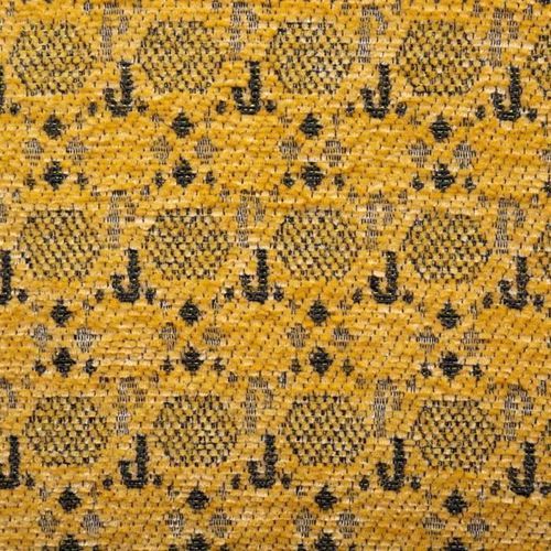 Housse de coussin Chenille - 40 x 40 cm - Léopard ocre - Photo n°3; ?>