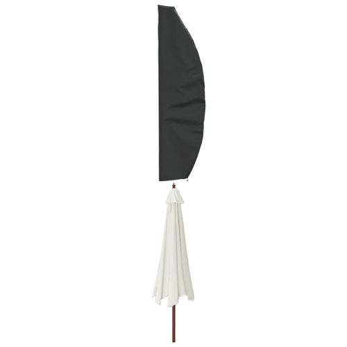 Housse de parapluie de jardin noir 280x30/81/45 cm oxford 420D - Photo n°2; ?>