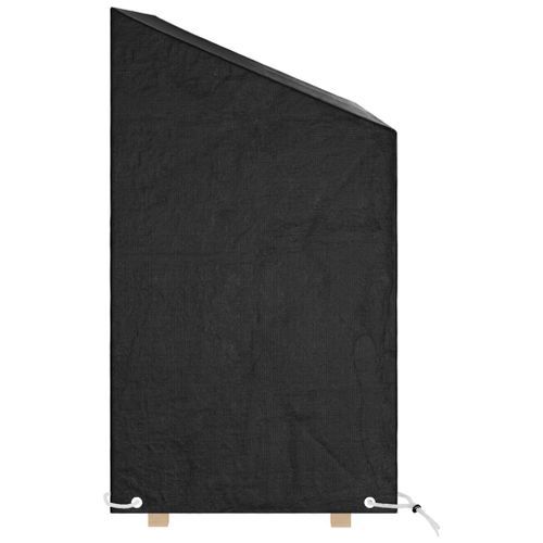 Housses de banc de jardin 2 pcs 8 œillets 130x70x70/88 cm PE - Photo n°3; ?>