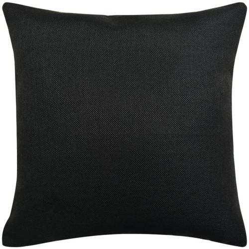 Housses De Coussin 4 Pcs Aspect De Lin Noir 40x40 Cm 9 Housses de coussin 4 pcs Aspect de lin Noir 40x40 cm - Photo n°3; ?>