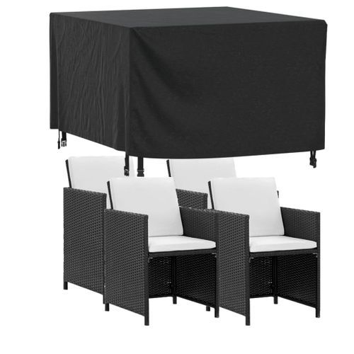 Housses de salon de jardin 2 pcs 113x113x73 cm imperméable 420D - Photo n°2; ?>