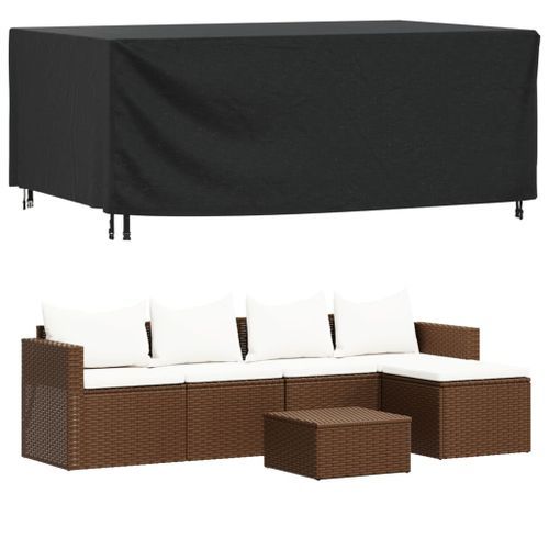 Housses de salon de jardin 2 pcs 240x140x90 cm imperméable 420D - Photo n°2; ?>