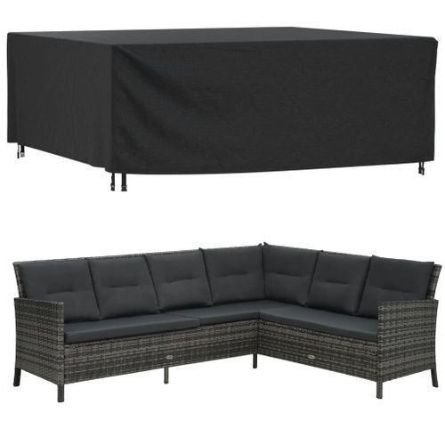 Housses de salon de jardin 2 pcs 250x210x90 cm imperméable 420D - Photo n°2; ?>