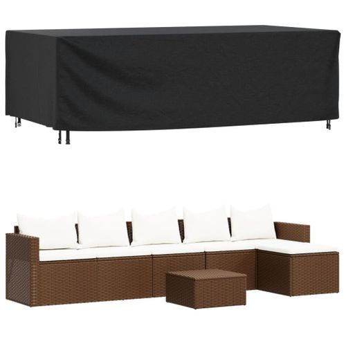 Housses de salon de jardin 2 pcs 300x140x90 cm imperméable 420D - Photo n°2; ?>