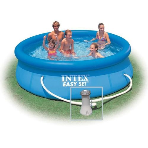 Intex Kit Piscinette Easy Set Autoportante Ronde (ø)3,05 X (h)0,76m 7 Intex kit piscinette easy set autoportante ronde (ø)3,05 x (h)0,76m - Photo n°3; ?>