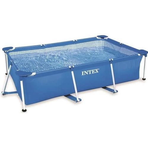 Intex piscine metal frame junior rectangulaire tubulaire (l)2,20 x (l)1,50 x (h)0,60m - Photo n°2; ?>