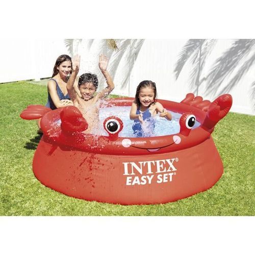 INTEX - PISCINETTE AUTOPORTANTE CRABE (Ø)1,83 x (h)0,51m - Photo n°2; ?>