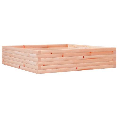 Jardinière 100x100x23 cm bois massif de douglas - Photo n°2; ?>